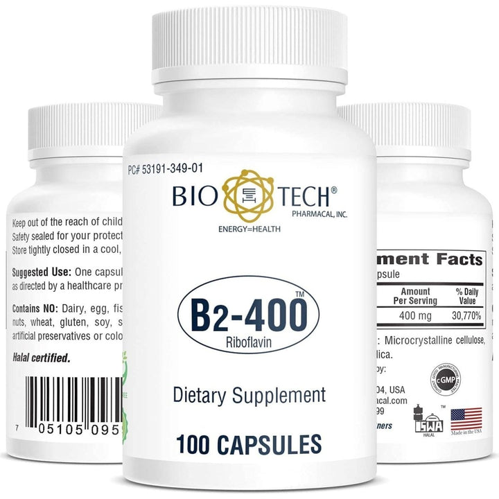 BioTech B2 - 400 100 Capsules - The Oasis of Health