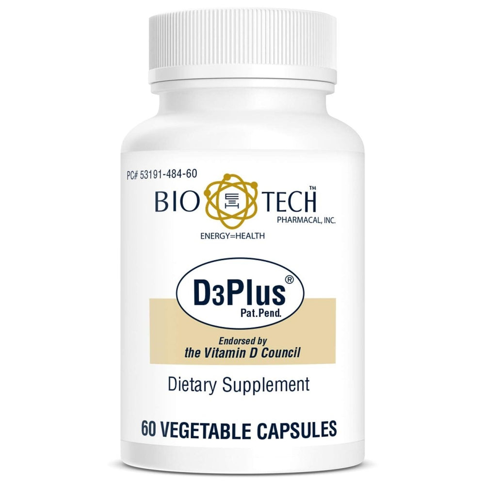 BioTech D3 Plus 180 Capsules - The Oasis of Health