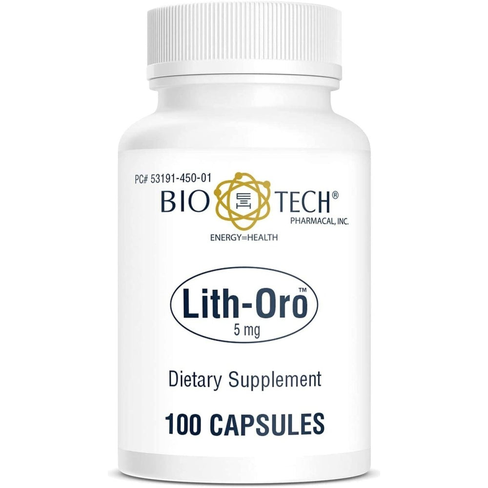 BioTech Lith - Oro 5mg 100 Capsules - The Oasis of Health