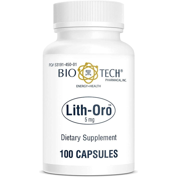 BioTech Lith - Oro 5mg 100 Capsules - The Oasis of Health