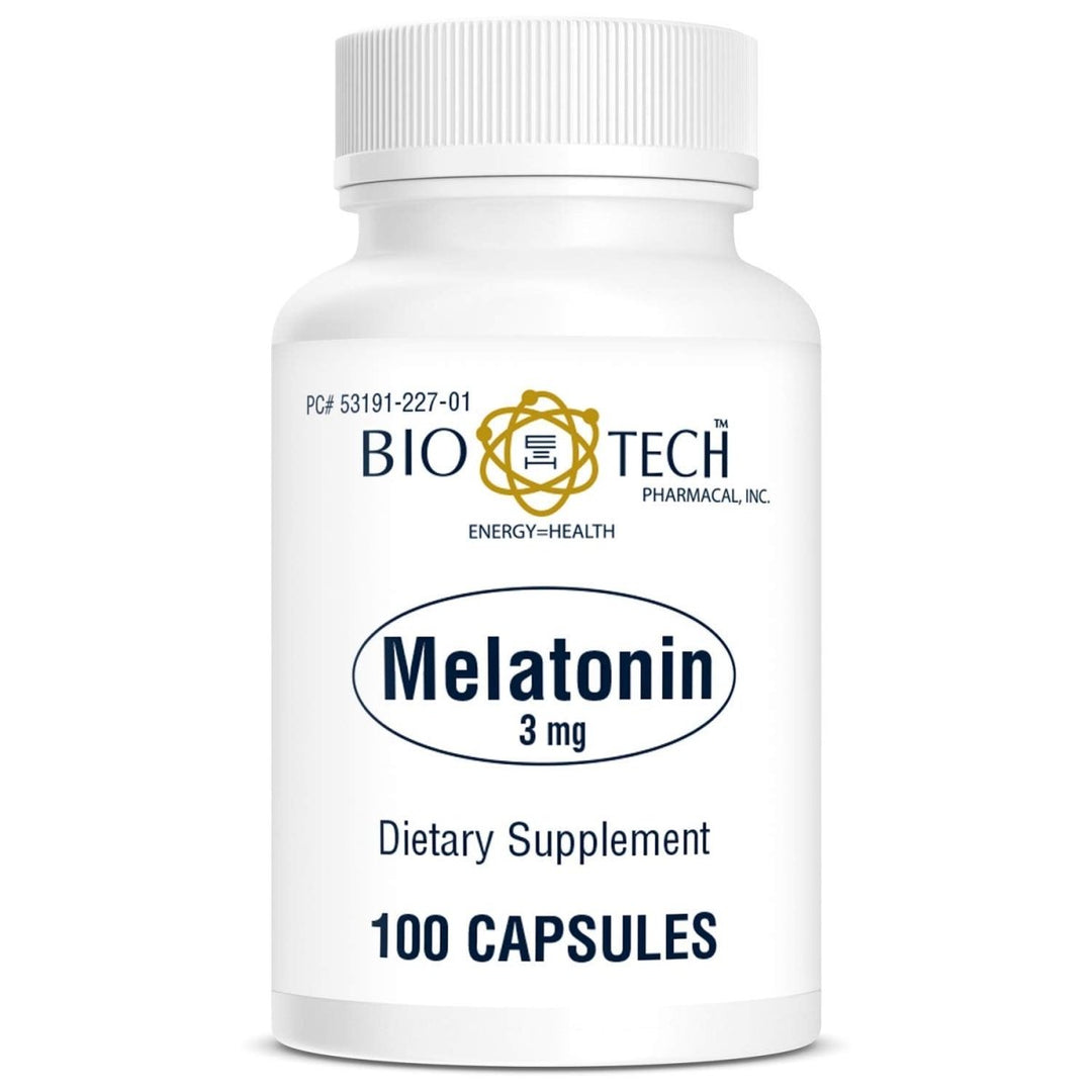 Biotech Melatonin 3mg 100 Capsules - The Oasis of Health