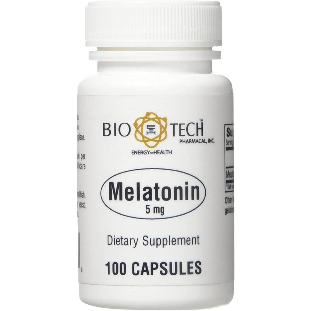 Biotech Melatonin 5 mg 100 Capsules - The Oasis of Health