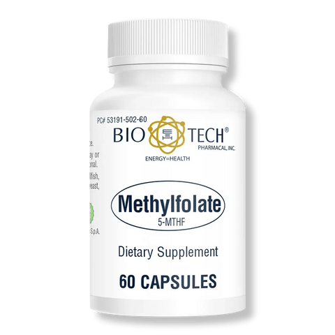 BioTech Methylfolate 5 - MTHF 60 Capsules - The Oasis of Health