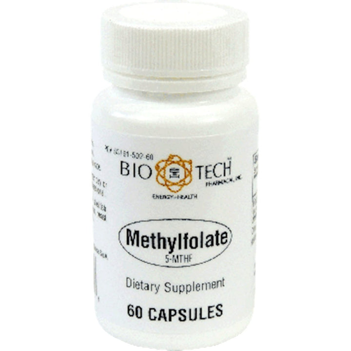 BioTech Methylfolate 5 - MTHF 60 Capsules - The Oasis of Health