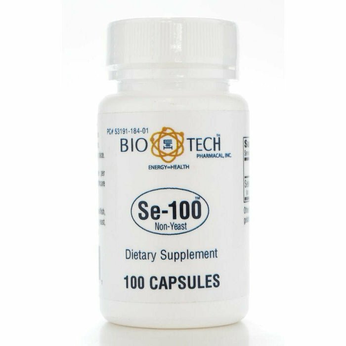 BioTech Se - 100 Non - Yeast 100 Capsules - The Oasis of Health