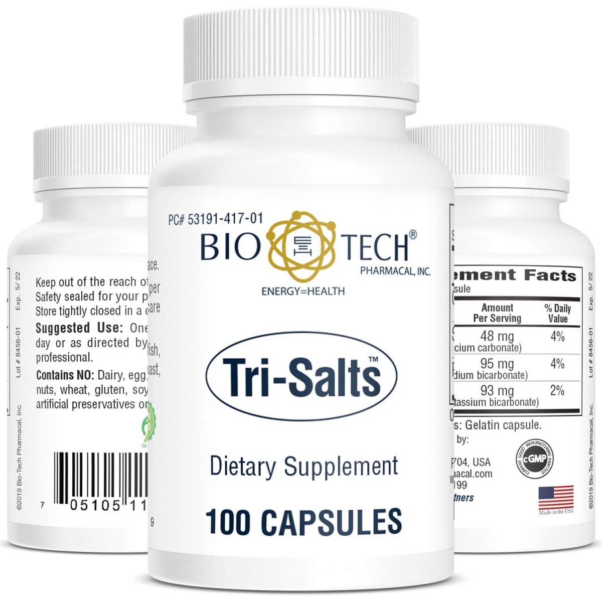 BioTech Tri-Salts Powder 120 Grams - 2 Pack – The Oasis of Health