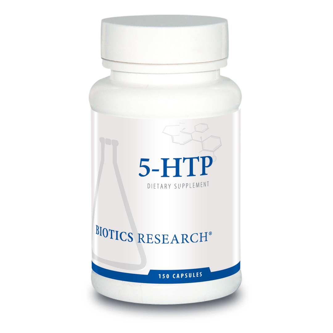 Biotics Research 5 - HTP 50mg 150 Capsules - The Oasis of Health
