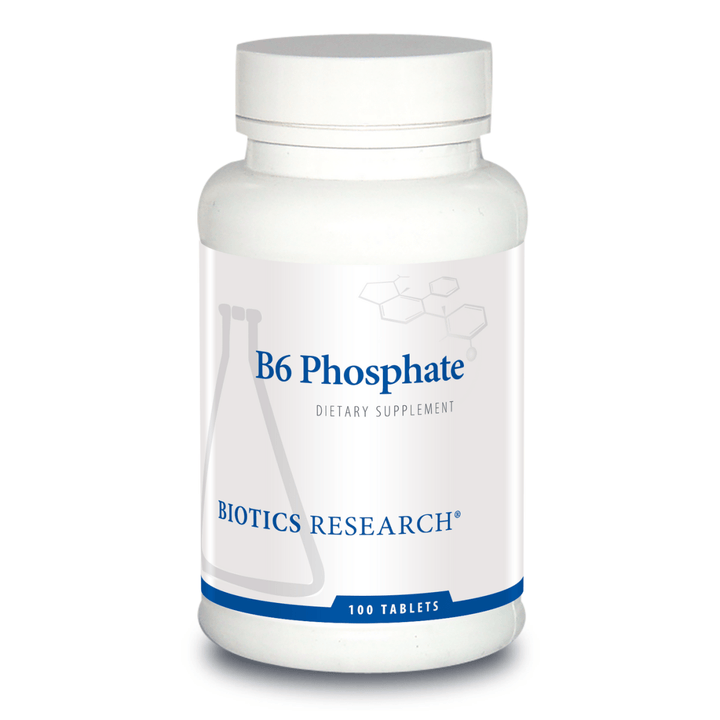 Biotics Research B6 Phosphate 100 Tablets - The Oasis of Health
