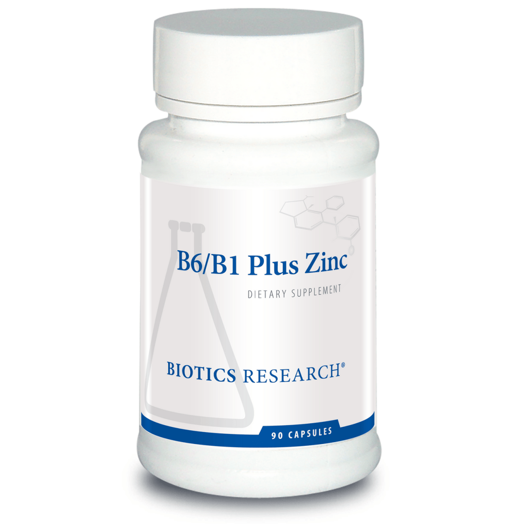 Biotics Research B6/B1 Plus Zinc 90 Capsules - The Oasis of Health