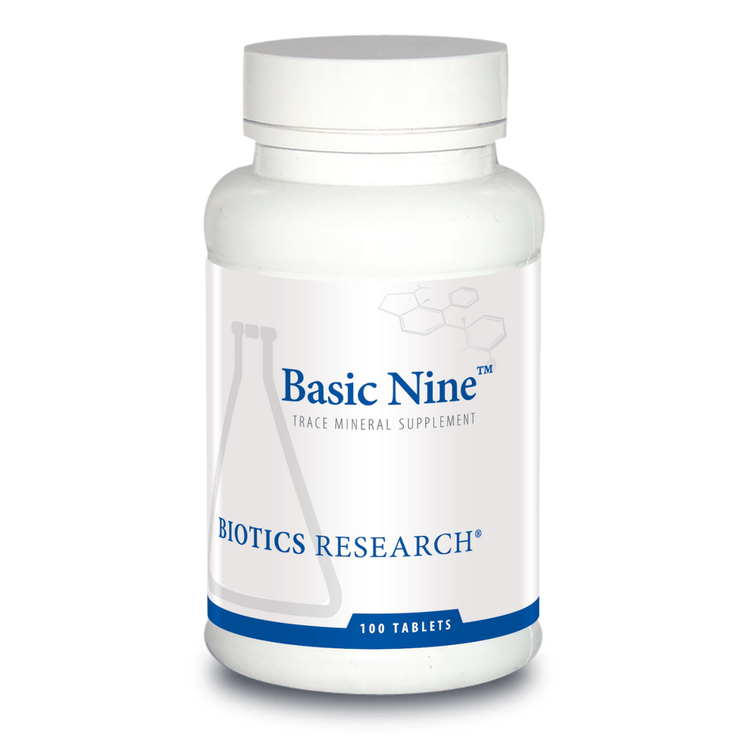 Biotics Research Basic Nine 100 Tablets - The Oasis of Health
