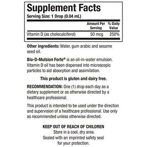 Biotics Research - Bio - D - Mulsion 1oz - The Oasis of Health