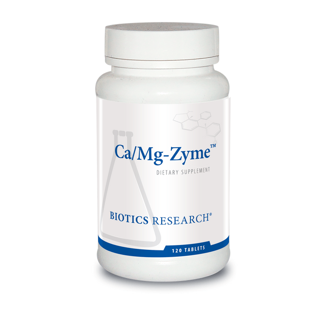Biotics Research Ca/Mg - Zyme 120 Tablets - The Oasis of Health