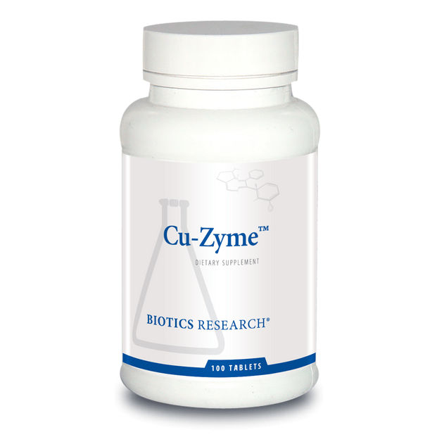 Biotics Research Cu - Zyme 100 Tablets - The Oasis of Health