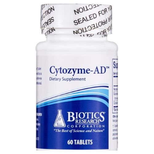 Biotics Research Cytozyme - AD 60 Tablets - The Oasis of Health