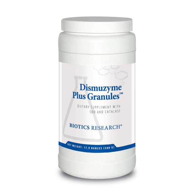 Biotics Research Dismuzyme Plus Granules 500 Grams - The Oasis of Health