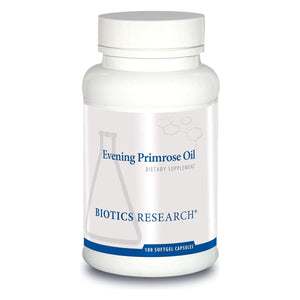 Biotics Research Evening Primrose Oil Potent Gamma Linolenic Acid GLA Source, Linoleic Acid, Healthy and Balanced Body Response, Cardiovascular, Neurological, Skin, Women?s Health. 100 Softgels - The Oasis of Health
