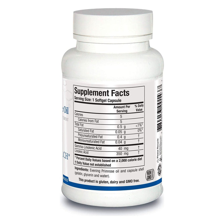 Biotics Research Evening Primrose Oil Potent Gamma Linolenic Acid GLA Source, Linoleic Acid, Healthy and Balanced Body Response, Cardiovascular, Neurological, Skin, Women?s Health. 100 Softgels - The Oasis of Health
