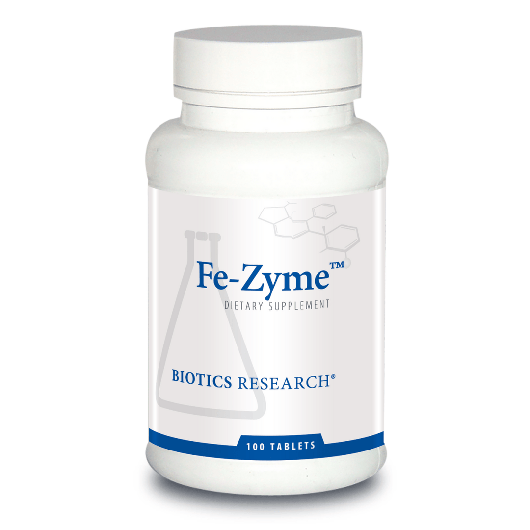 Biotics Research Fe - Zyme 100 Tablets - The Oasis of Health