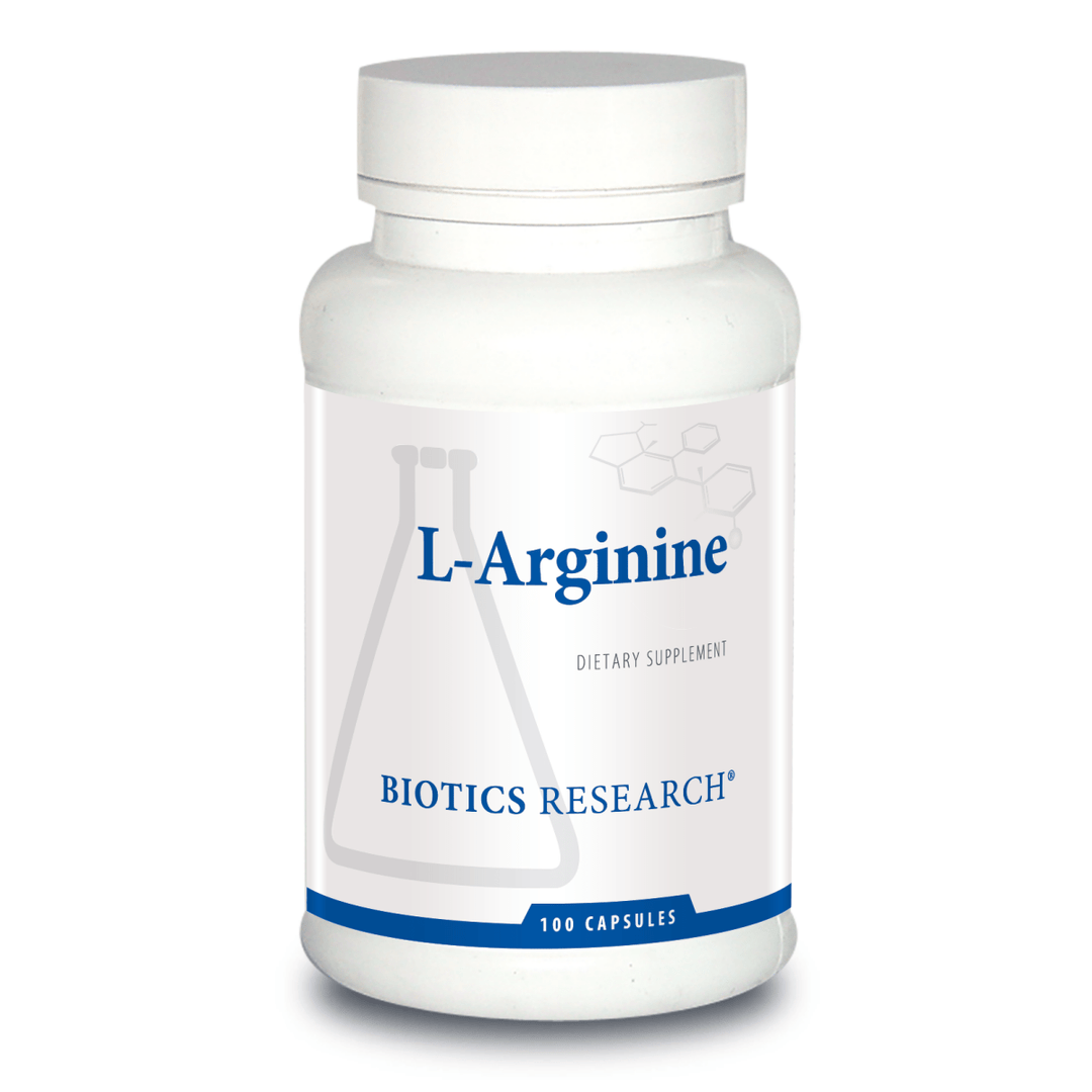 Biotics Research L - Arginine 100 Capsules - The Oasis of Health