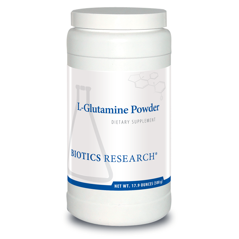 Biotics Research L - Glutamine Powder 500 Grams - The Oasis of Health