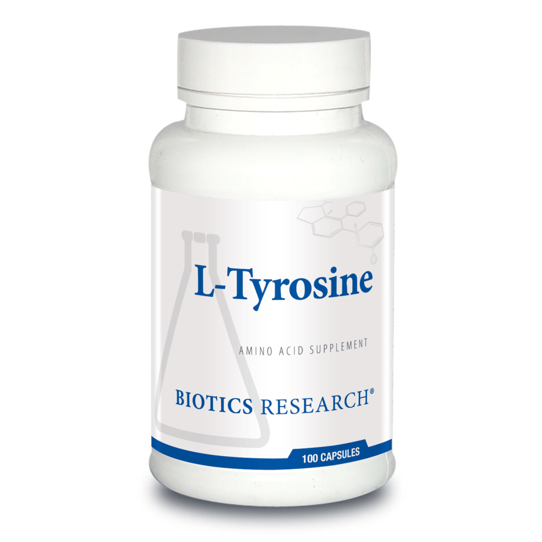 Biotics Research L - Tyrosine 100 Capsules - The Oasis of Health