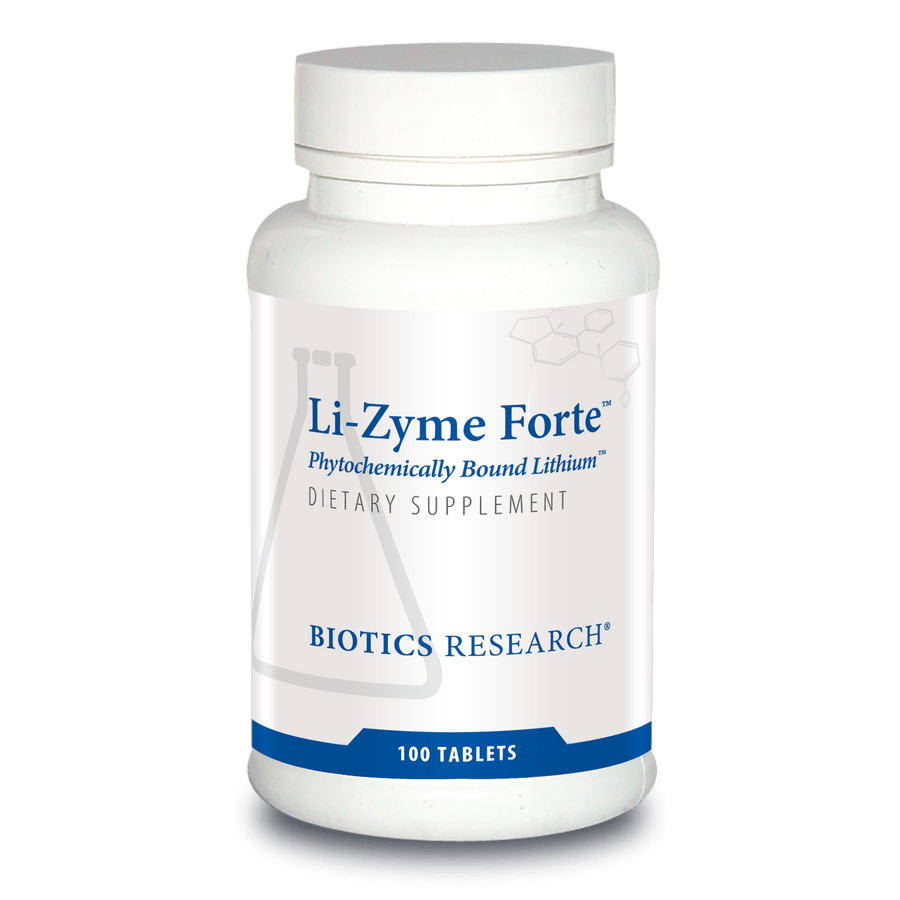 Biotics Research Li - Zyme Forte 100 Tablets - The Oasis of Health