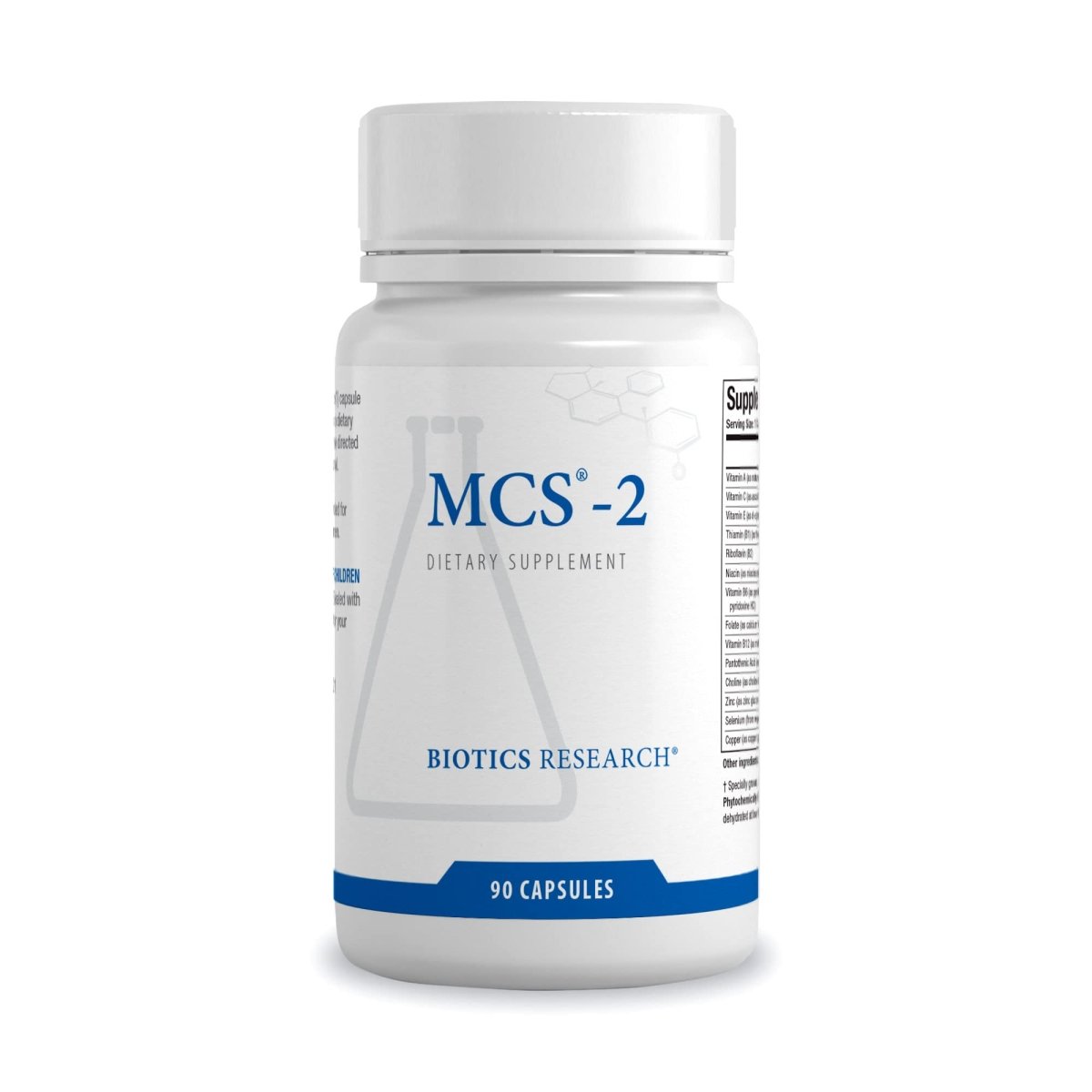 Biotics Research MCS-2 90 Capsules | The Oasis of Health