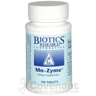 Biotics Research - Mn - Zyme 100T - The Oasis of Health