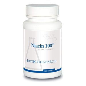 Biotics Research Niacin 100 150 Capsules - The Oasis of Health