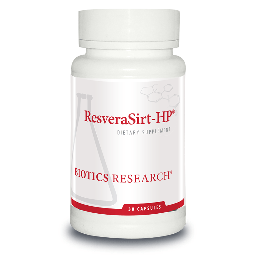 Biotics Research ResveraSirt - HP 120 Capsules - The Oasis of Health