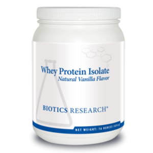 Biotics Research Whey Protein Isolate Vanilla 16oz - The Oasis of Health