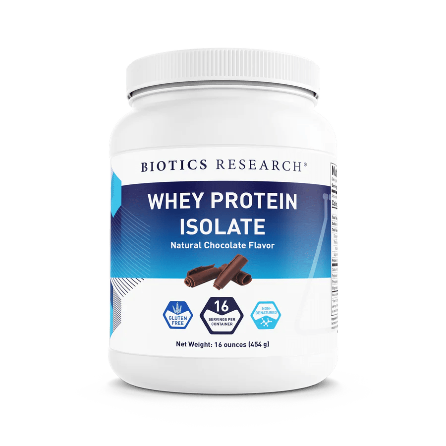 Biotics Research Whey Protein Isolate Vanilla 16oz - The Oasis of Health