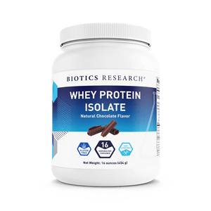 Biotics Research Whey Protein Isolate Vanilla 16oz - The Oasis of Health