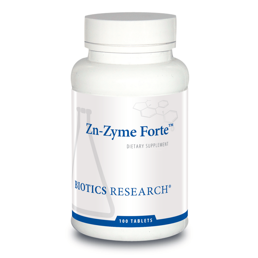 Biotics Research Zn - Zyme Forte 100 Tablets - The Oasis of Health