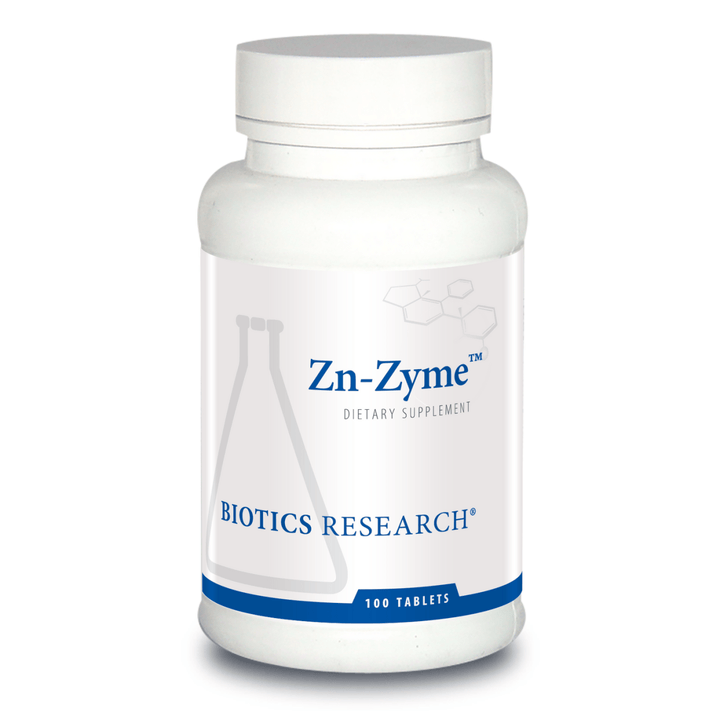 Biotics Research Zn - Zyme Zinc 100 Tablets - The Oasis of Health