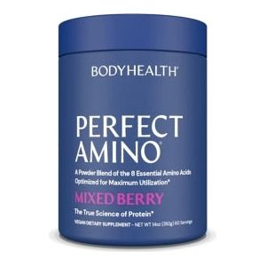 BodyHealth PerfectAmino Powder Mixed Berry 30 Servings 198 Grams - The Oasis of Health