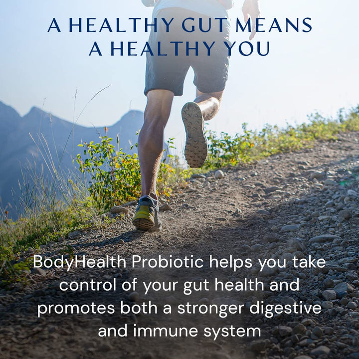 BodyHealth Probiotic - Enhanced with Perfect Amino (60 Caps), High Potency reseeding probiotics and Cutting - Edge Spore Probiotics, Acid - and Bile - Resistant - The Oasis of Health