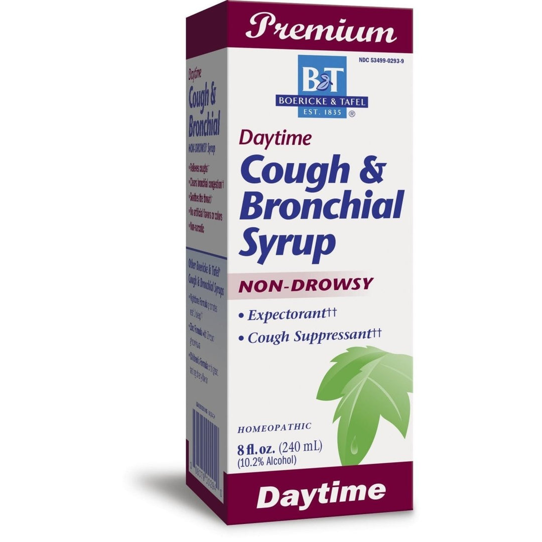 Boericke & Tafel Daytime Cough & Bronchial Syrup Non - Drowsy Homeopathic 8 Oz. (Nature's Way Brands) - The Oasis of Health