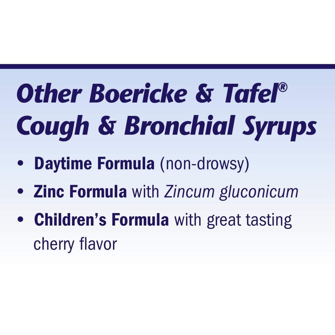 B&T Nighttime Cough & Bronchial Syrup for Restful Sleep Homeopathic, 8 Oz. (Nature's Way Brands) - The Oasis of Health