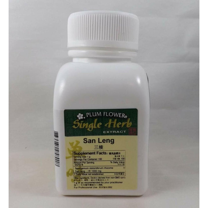 Bur Reed Root/San Leng/Sparganium Simplex Extract Powder 100 Grams Plum Flower - The Oasis of Health