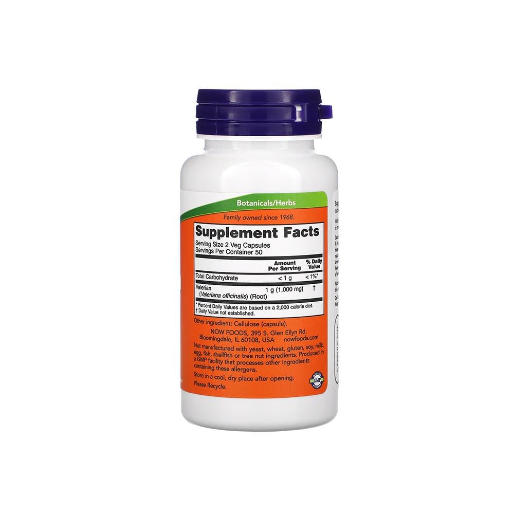 Now Foods Valerian Root 500 mg 250 Vcaps - 4771 - 2 Pack