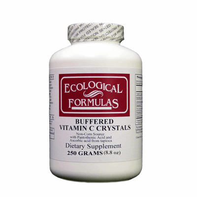 Cardiovascular research Buffered Vitamin C Crystals 250g - The Oasis of Health