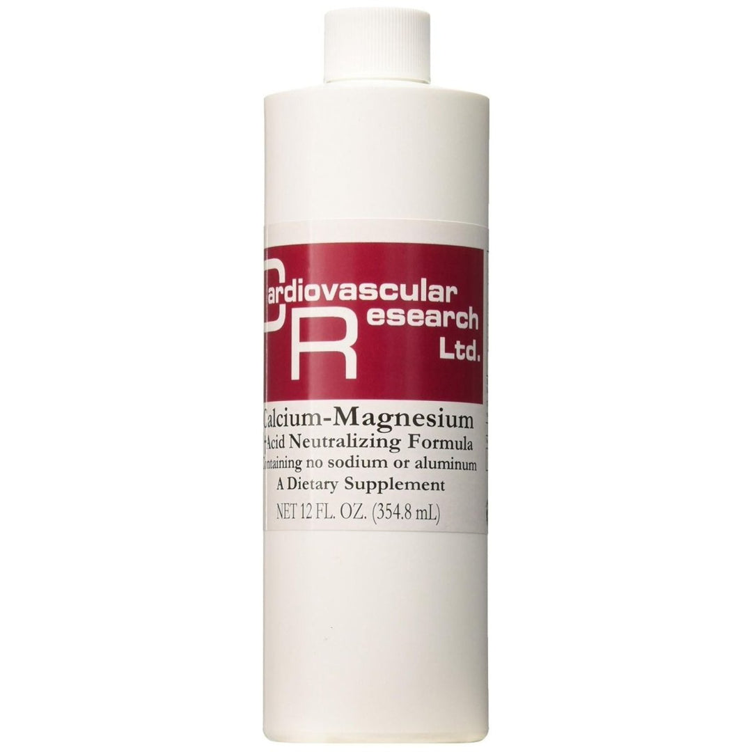 Cardiovascular Research Calcium - Magnesium Liquid 12 oz - The Oasis of Health