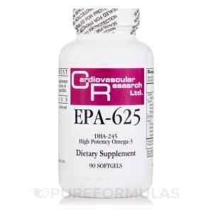 Cardiovascular Research EPA - 625 90 Softgels - The Oasis of Health