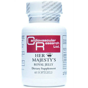 Cardiovascular Research Her Majesty's Royal Jelly 60 Softgels - The Oasis of Health