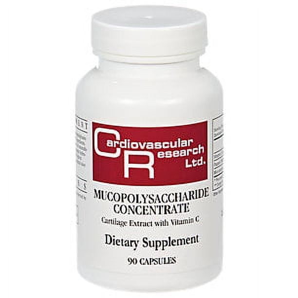 Cardiovascular Research Mucopolysaccharide Concentrate 90 Capsules - The Oasis of Health