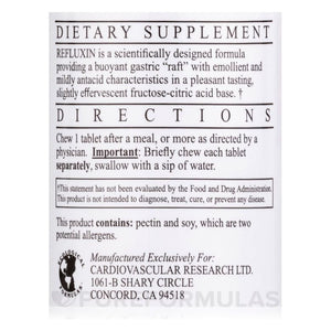 Cardiovascular Research Refluxin 90 Tablets - The Oasis of Health