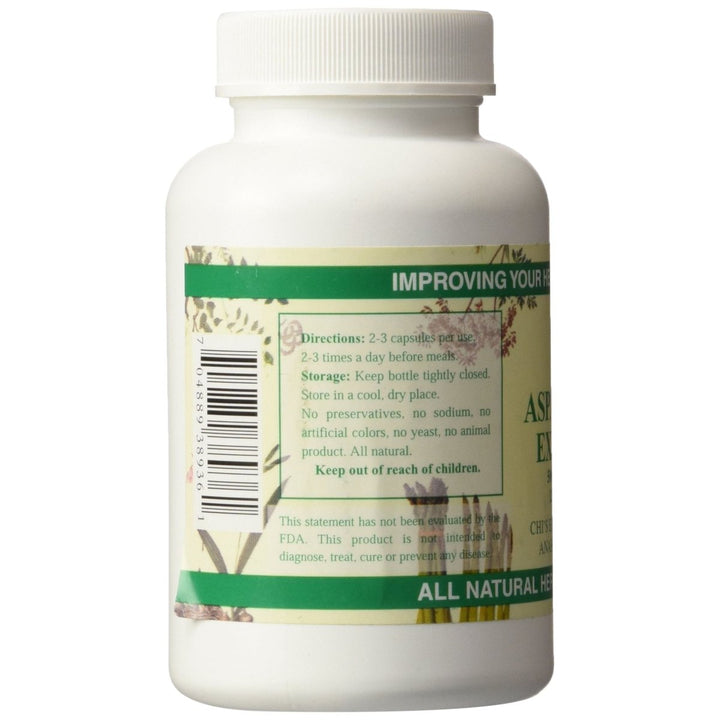 Chi's Enterprise – Asparagus Extract 120 Capsules - The Oasis of Health