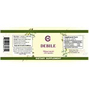 Chi's Enterprise, Debile 120 Capsules - The Oasis of Health