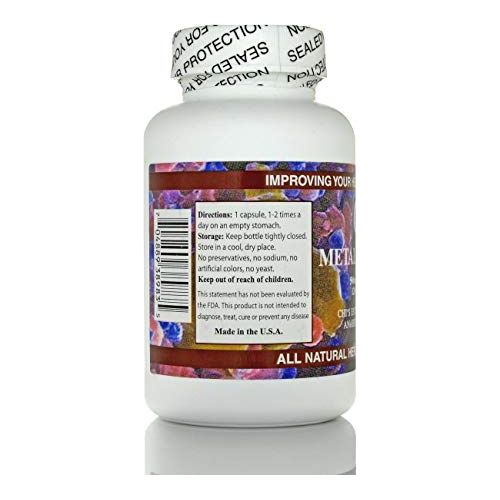 Chi's Enterprise –Metal Flush 120 Capsules - The Oasis of Health